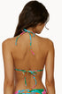 PQ Swim Zinnia Embroidered Tri Top
